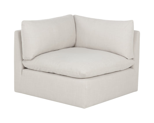 Reve Modular - Corner Chair - Effie Linen