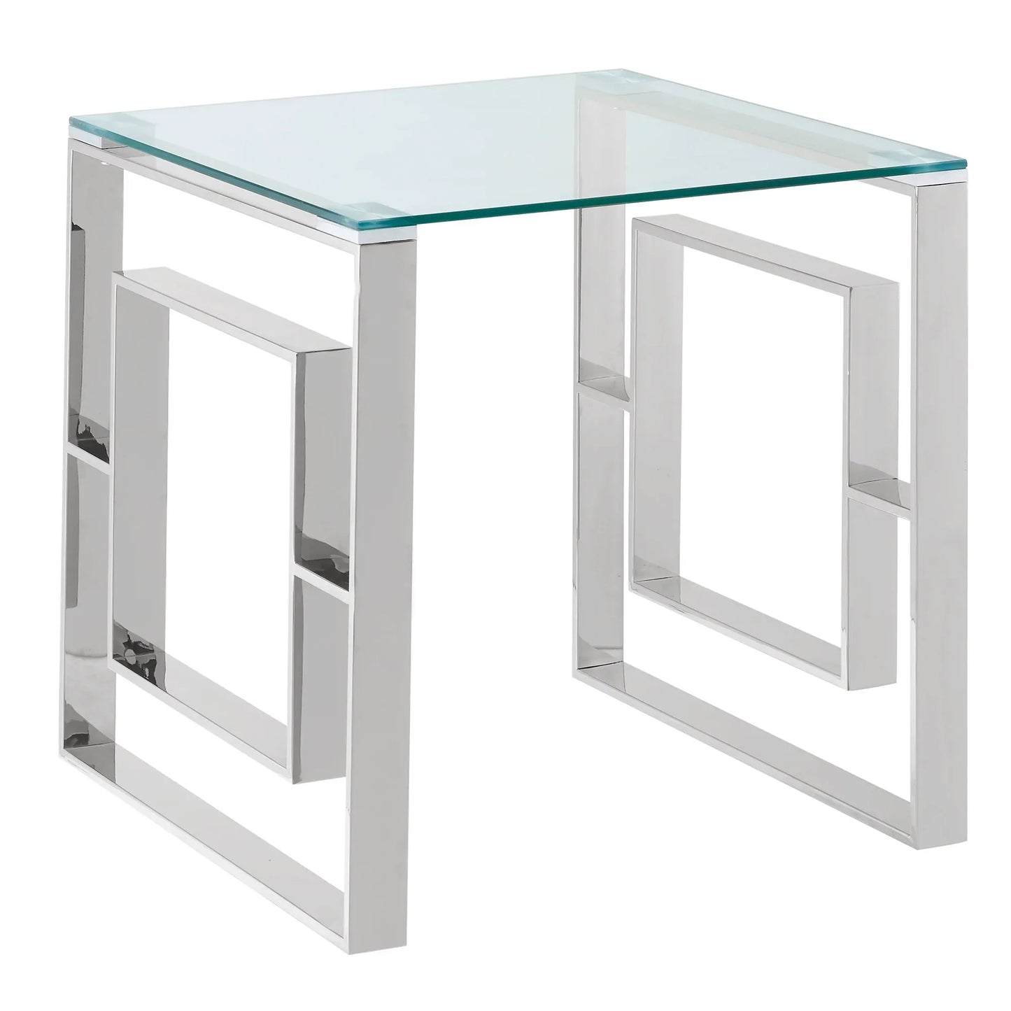 EROS-ACCENT TABLE-SILVER - Furniture Depot