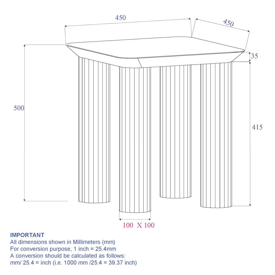 Sangra Accent Table in Natural