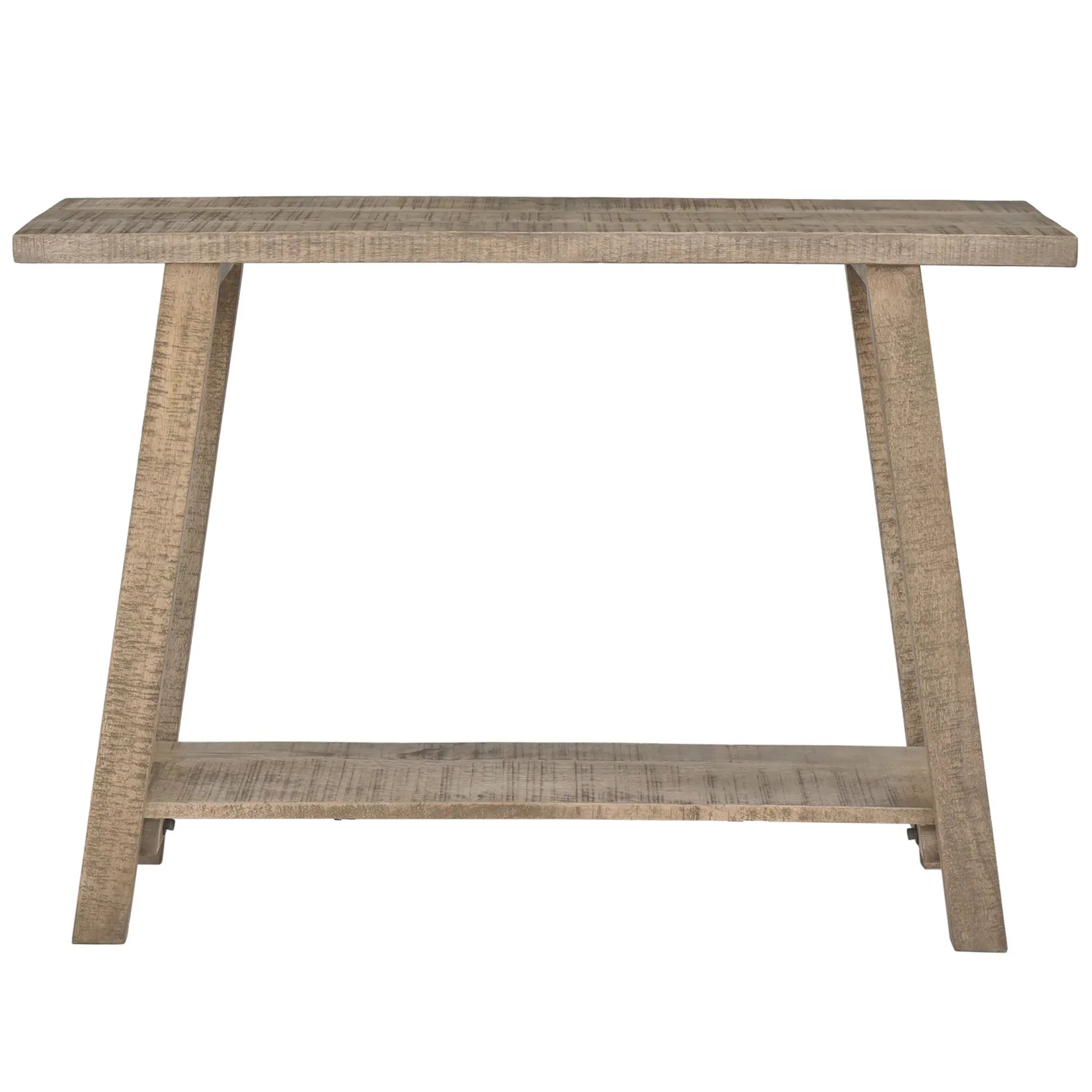 Volsa Console Table in Reclaimed - Furniture Depot