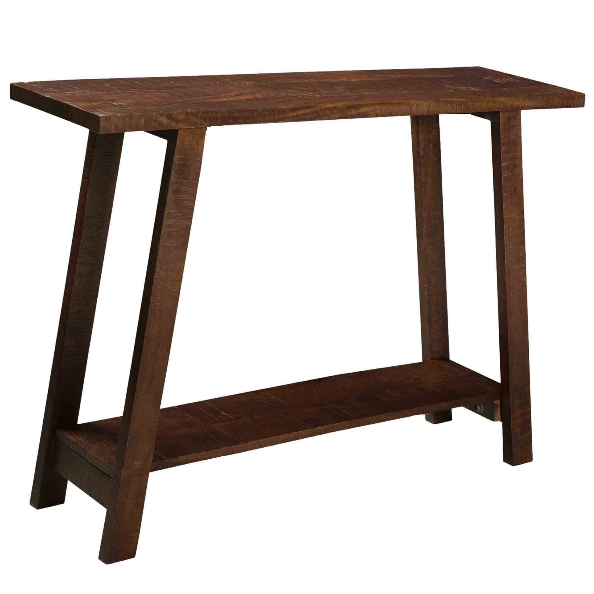 Volsa Console Table in Walnut - Furniture Depot