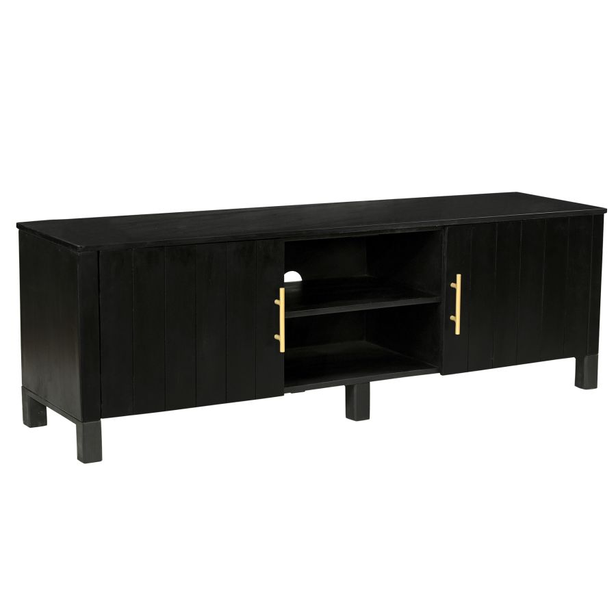 Camden Media Cabinet in Black