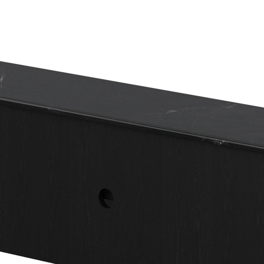 Camden Media Cabinet in Black