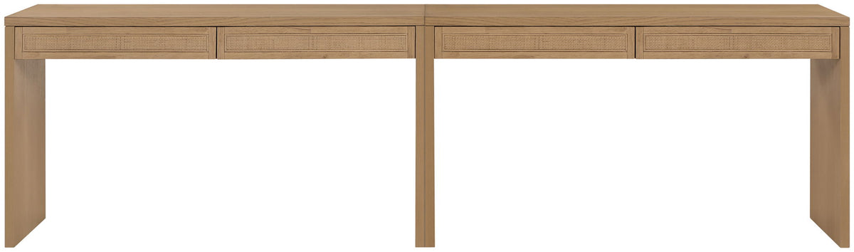 Avro - Solid Wood And Oak Veneer Desk