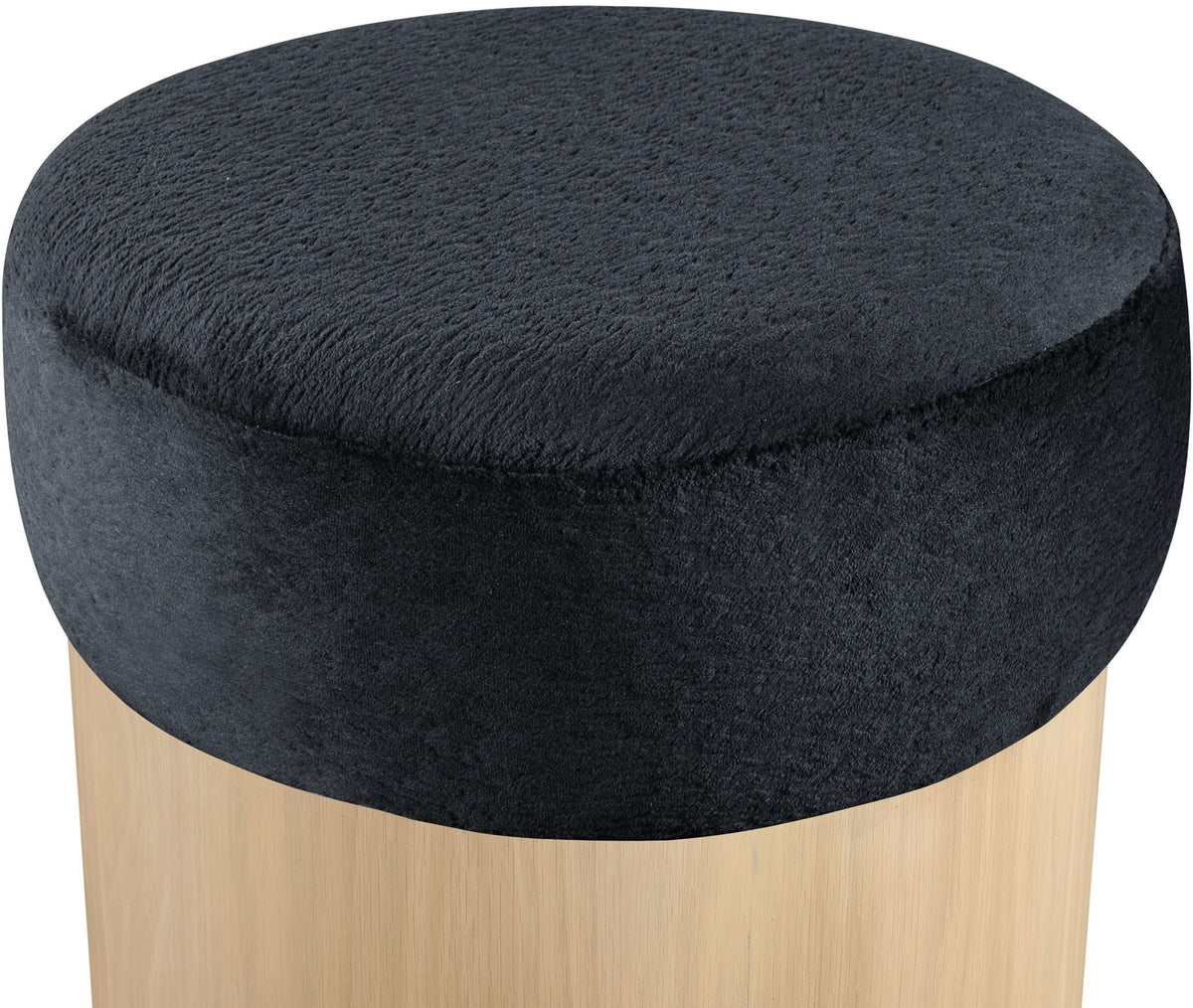 Nimes - Ottoman / Stool With Natural Base