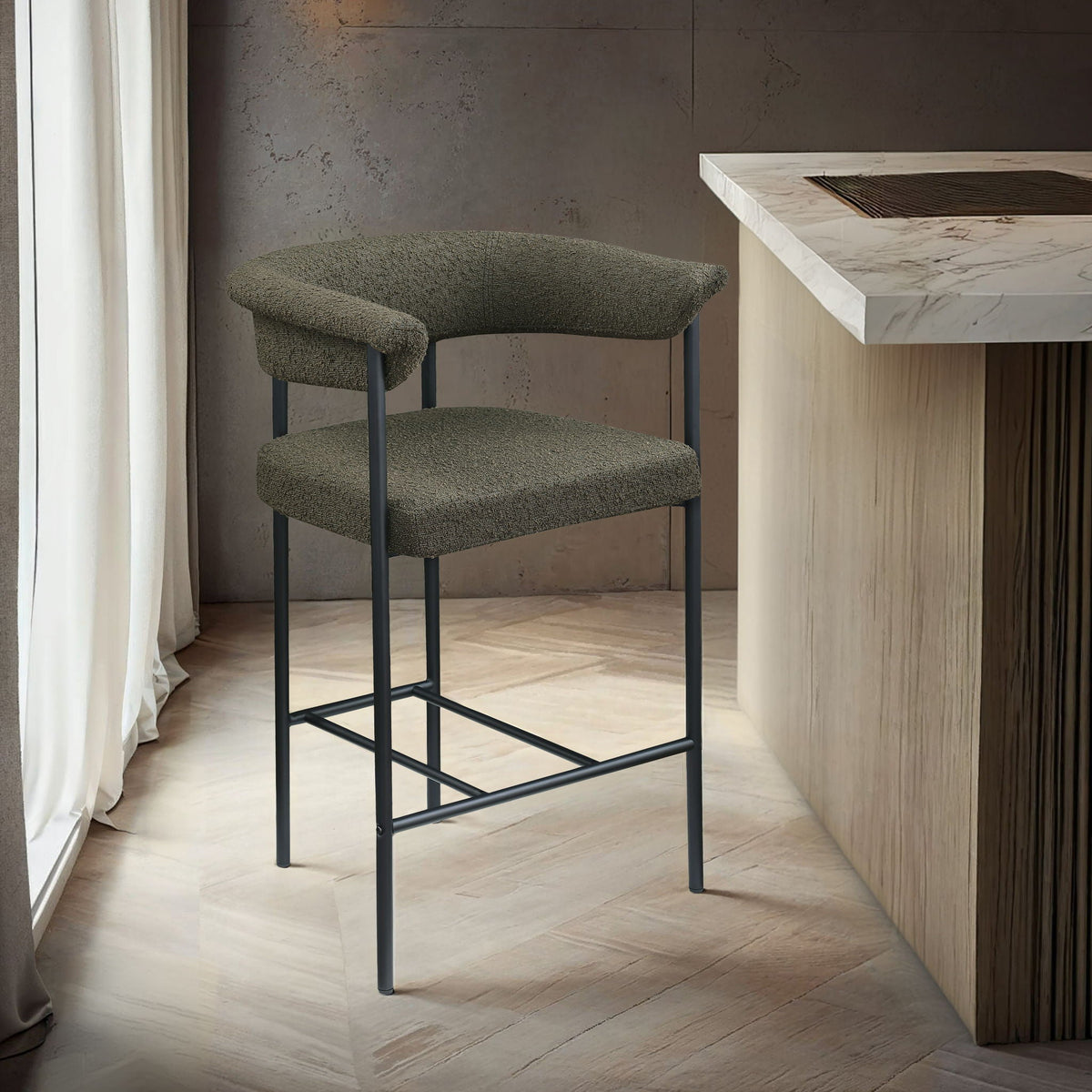 Malin - Boucle Counter Stool (Set of 2)
