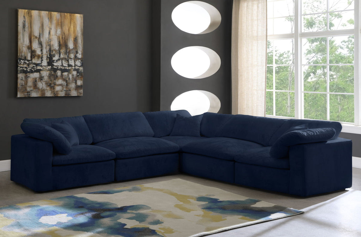 Cozy - 5 Piece Modular Corner Sectional