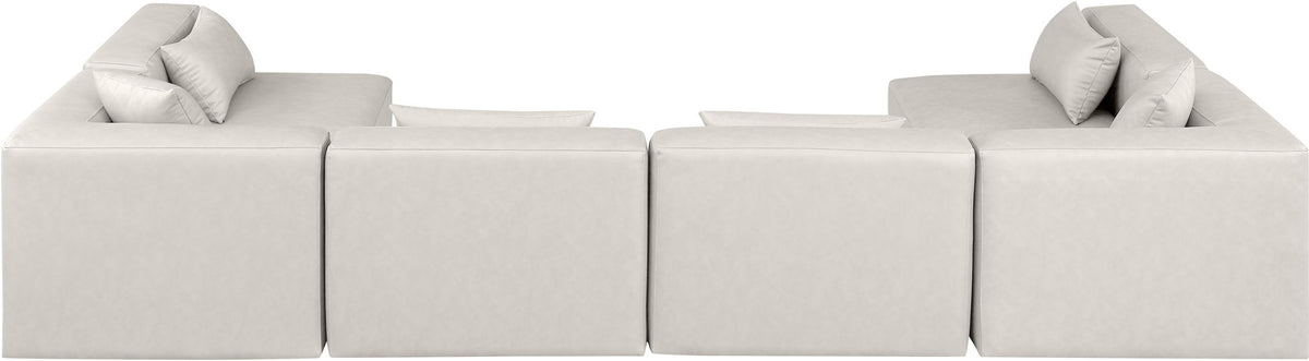 Cube - 6 Piece Modular Armless Sectional