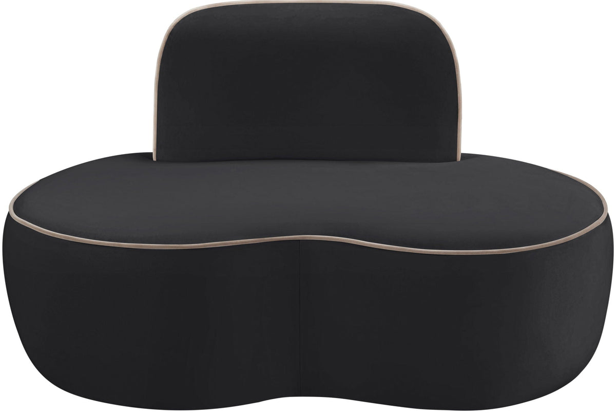Swerve - Velvet Upholstered Chair