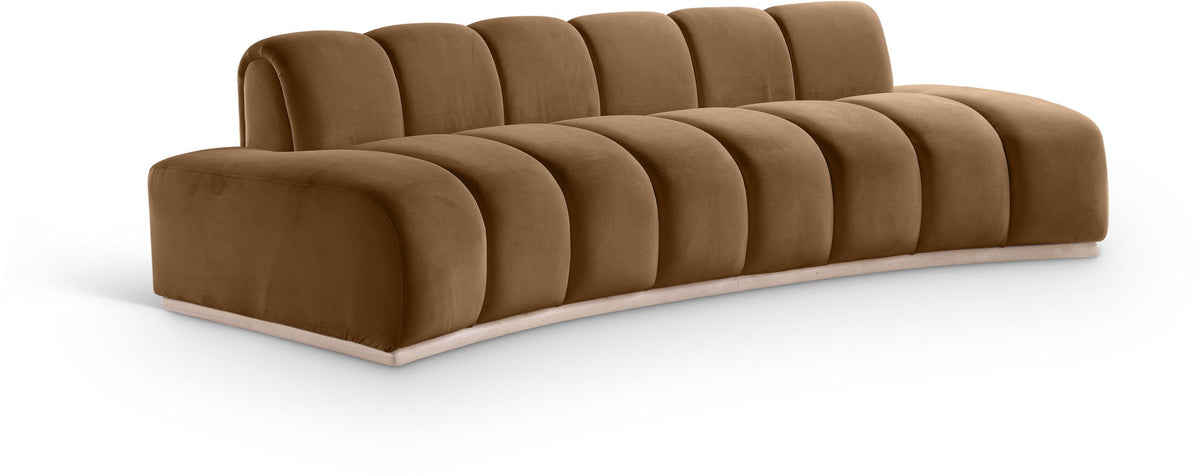 Jace - Sofa - Saddle