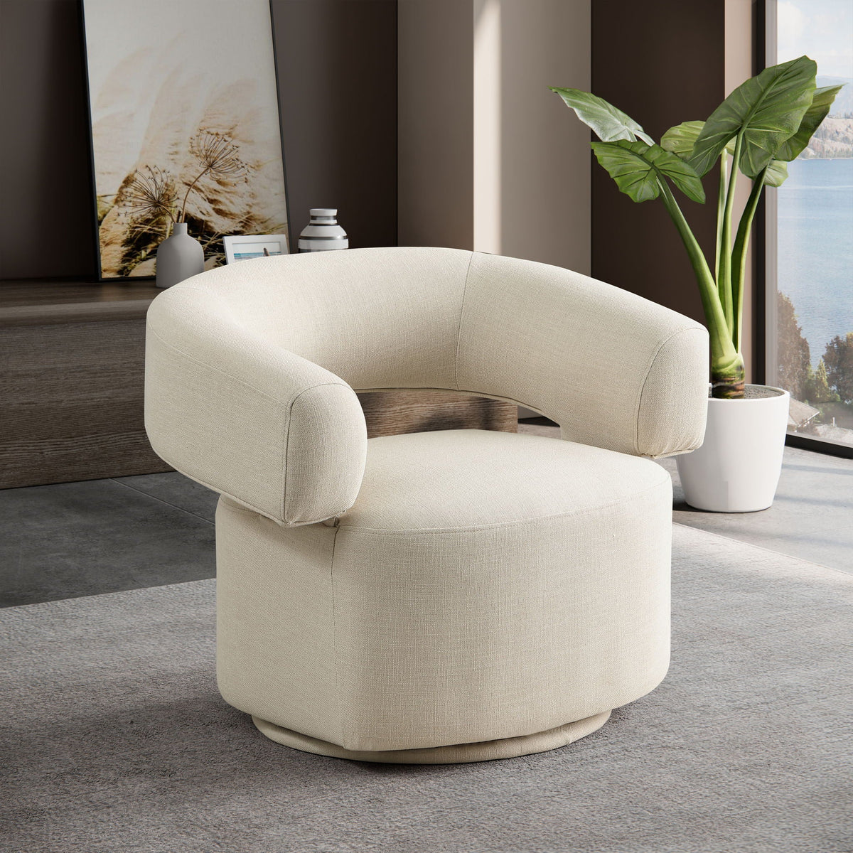 Niya - Swivel Accent Chair