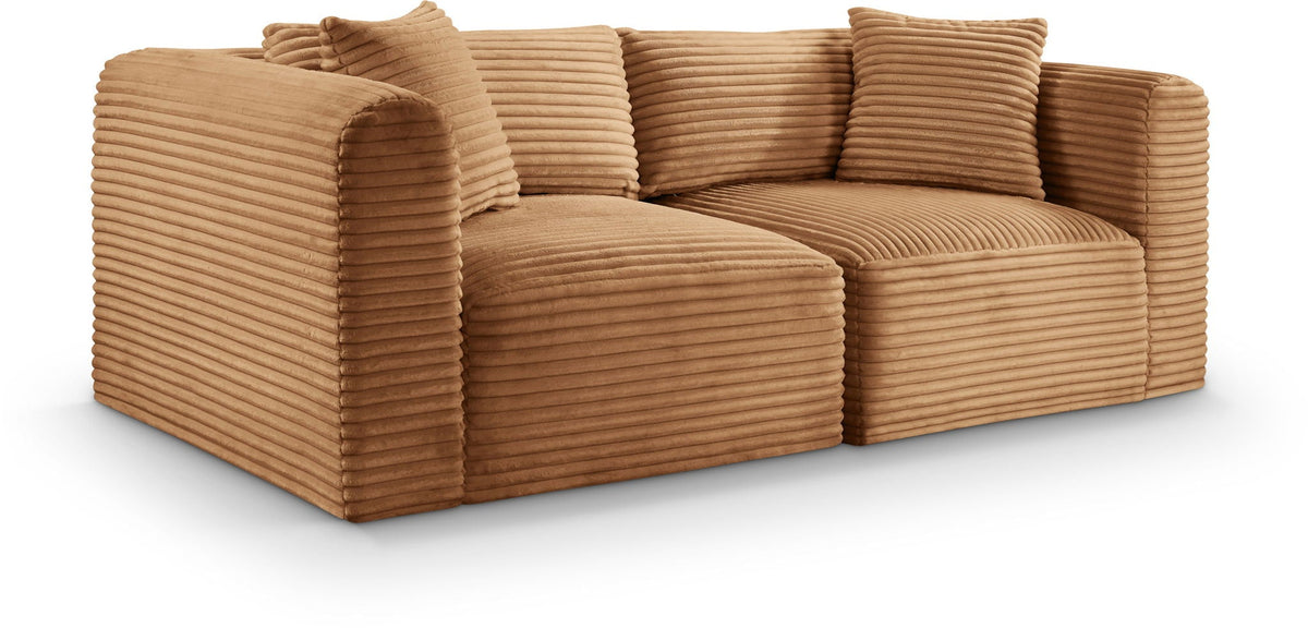 Shaggy - Fabric 2 Seat Modular Sofa