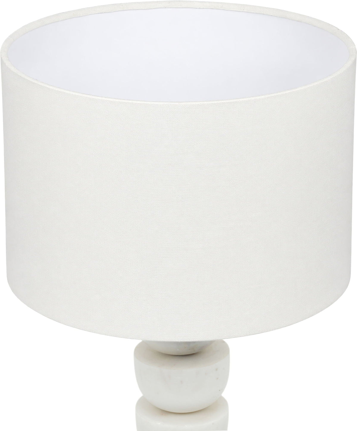 Opus - Linen Textured Fabric And Brass Table Lamp