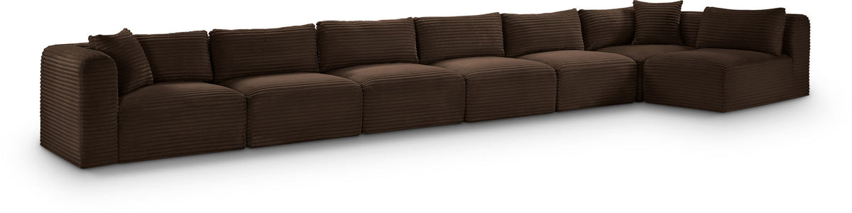 Shaggy - 7 Piece Modular Sectional