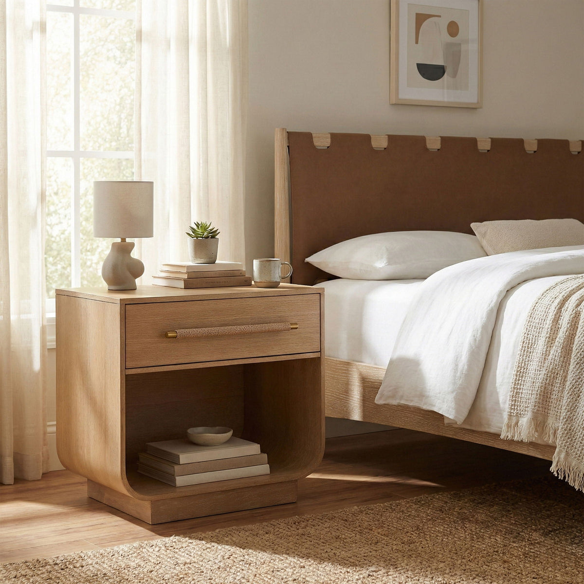 Sorell - Solid Wood Night Stand