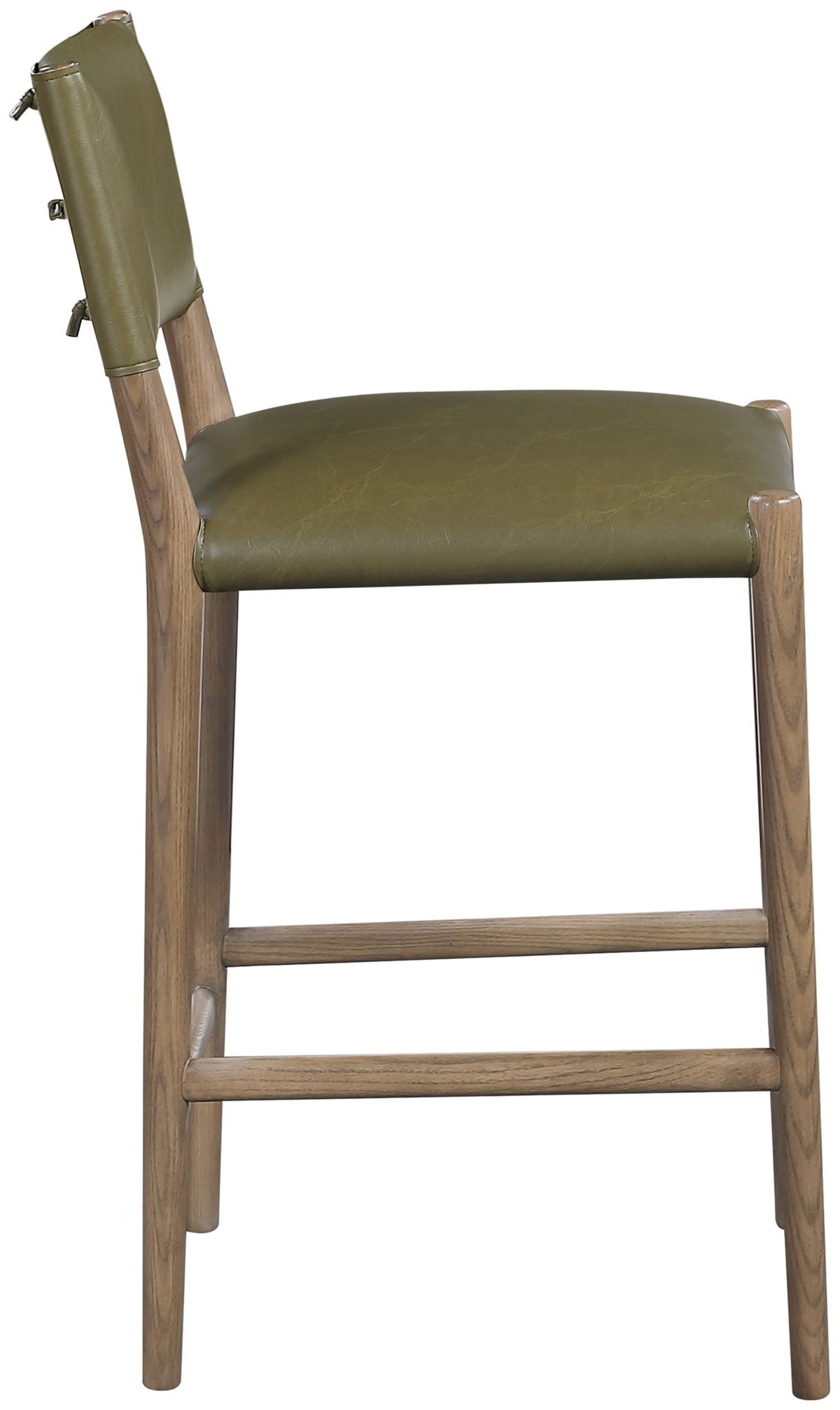 Andie - Upholstered Counter Stool - Brown Base