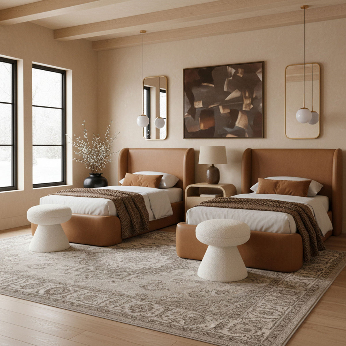 Warby - Upholstered Bed