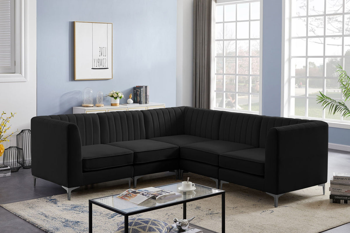 Alina - 5 Piece Modular Corner Sectional