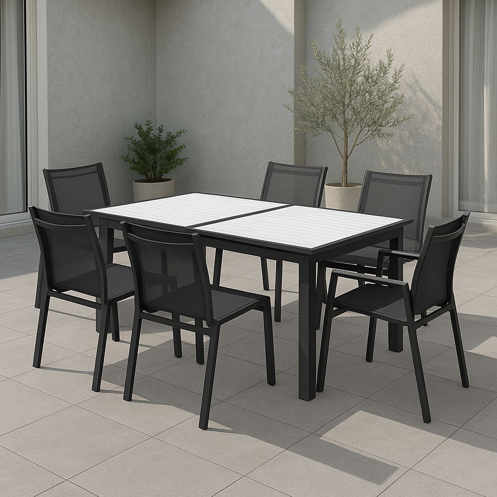 Nizuc - Outdoor Patio Extendable Dining Table