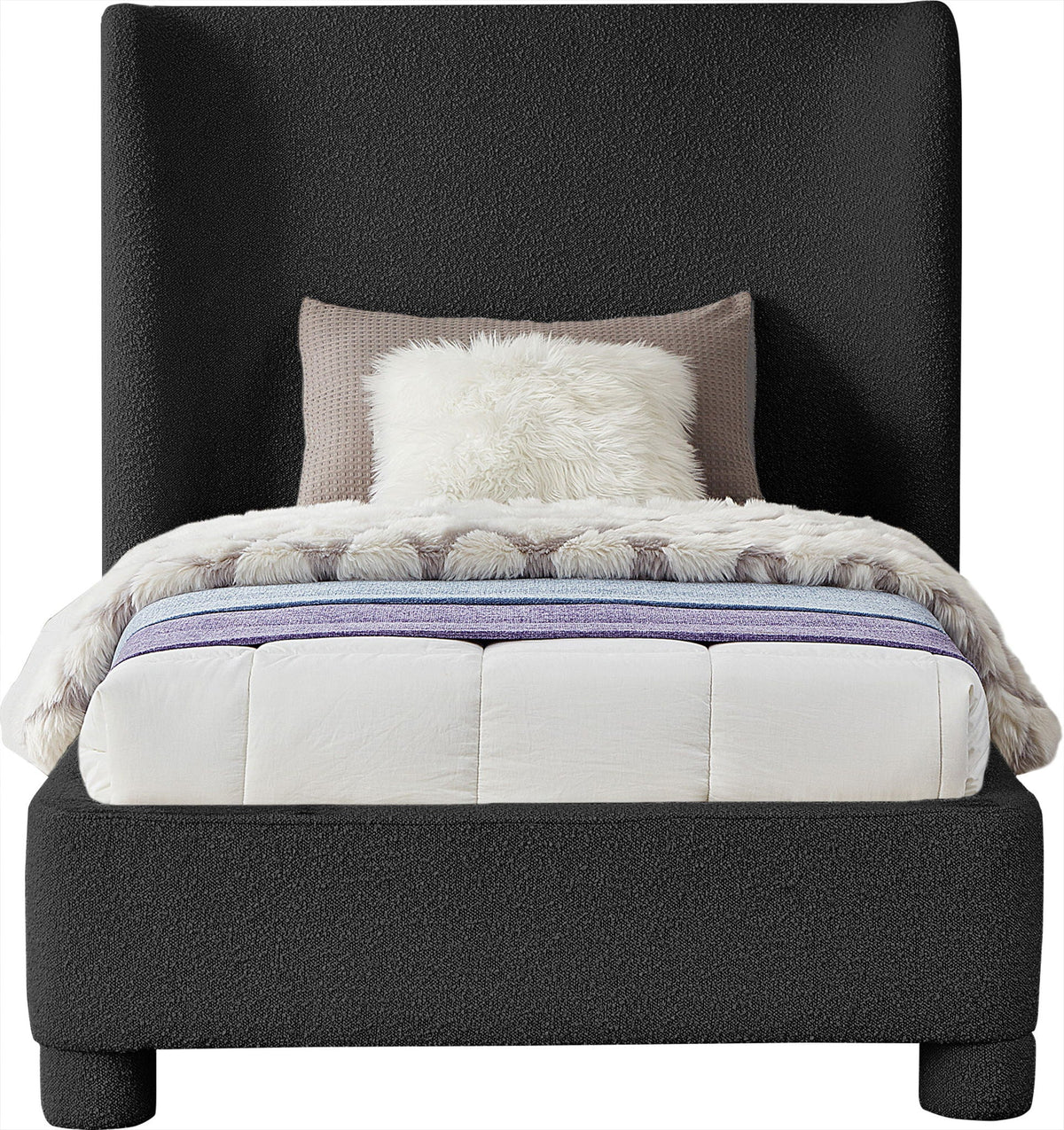 Penny - Boucle Fabric Bed