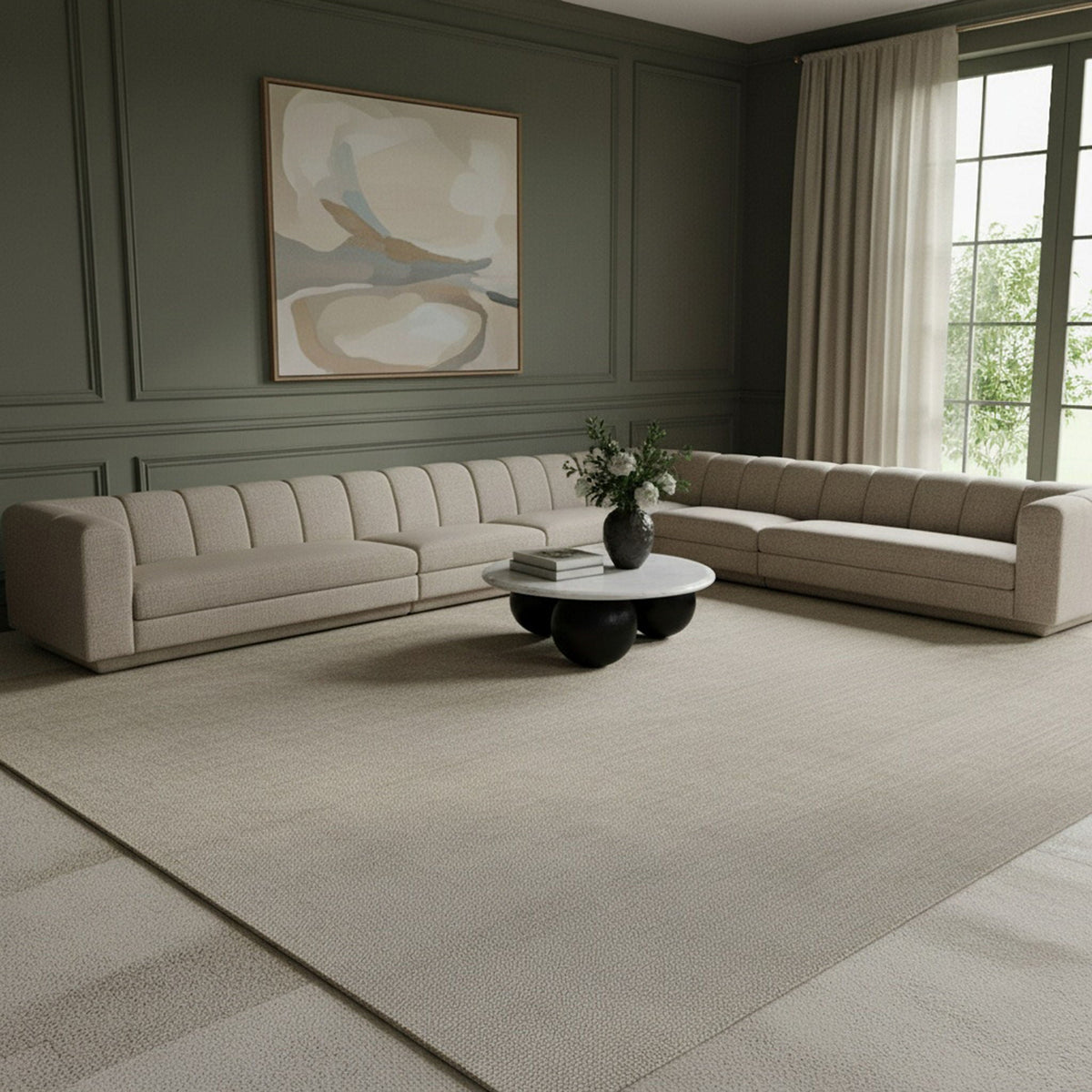 Modari - Sectional - Beige