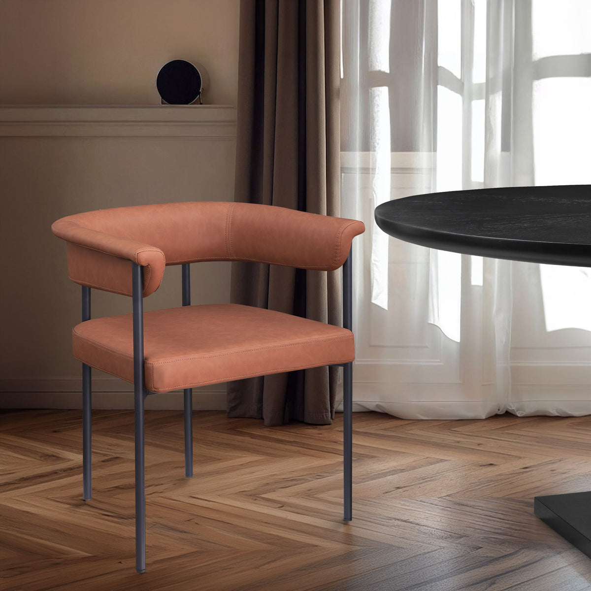 Malin - Faux Leather Dining Chair (Set of 2)