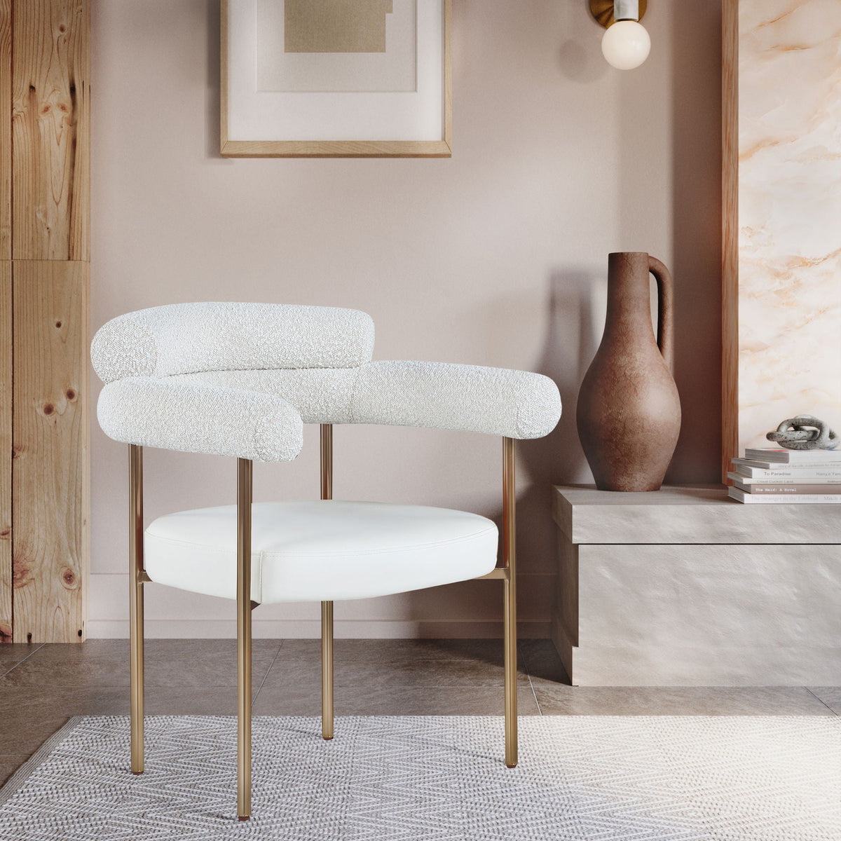 Blake - Dining Chair With Bronze Legs (Set of 2)