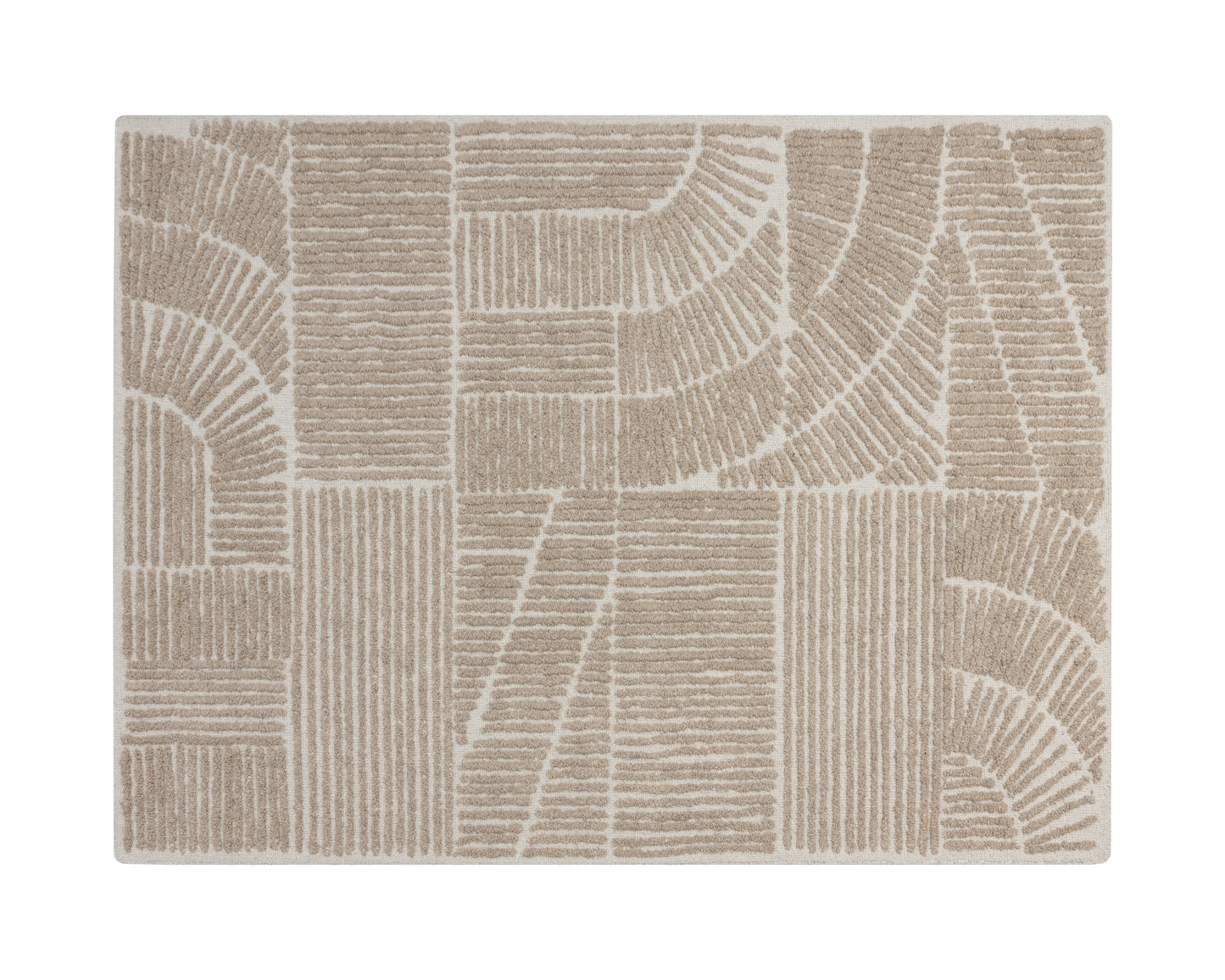 Corinthia Hand-Woven Rug - Ivory/Beige
