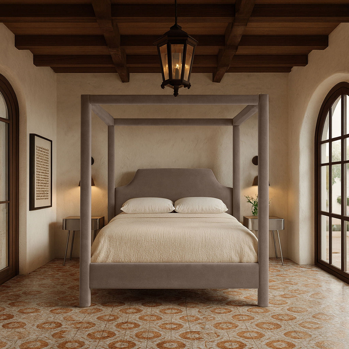 Dawson - Velvet Upholstered Bed