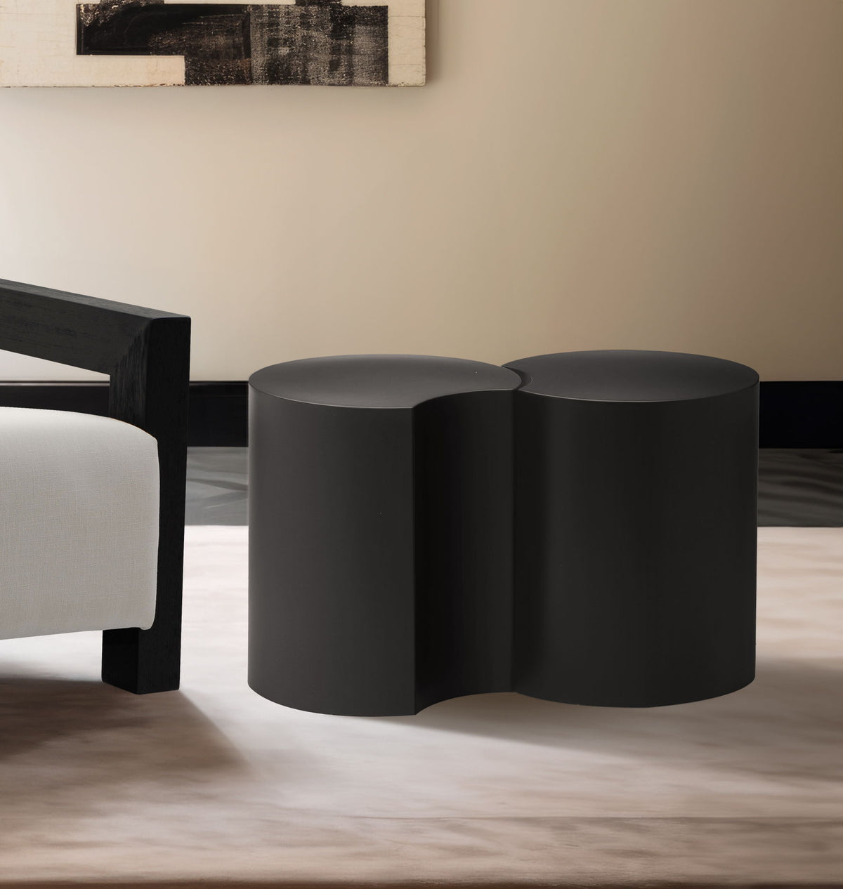 Dimple - 2 Piece Modular End Table