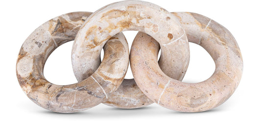 Rings - Marble Decorative Chain Links