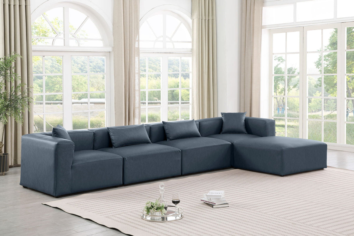 Cube - 5 Piece Modular Sectional With Chaise