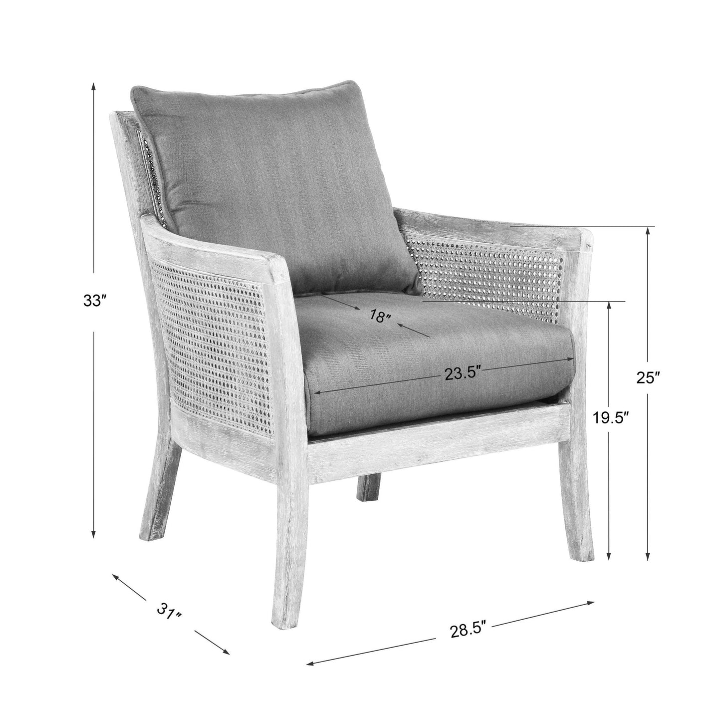 Encore - Armchair - Dark Gray