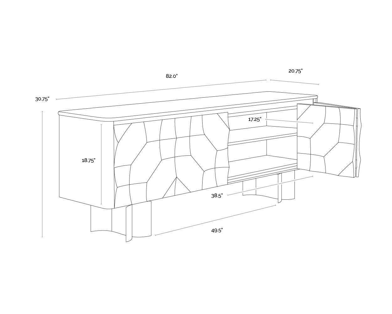 Lautrec Sideboard