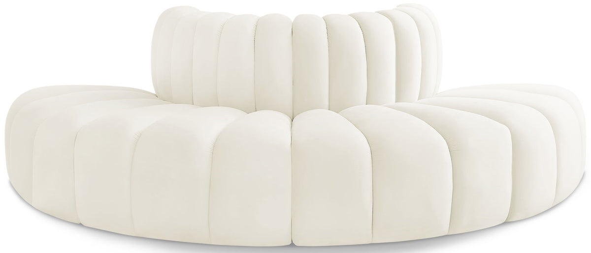 Arc - Velvet 4 Piece Modular Sofa