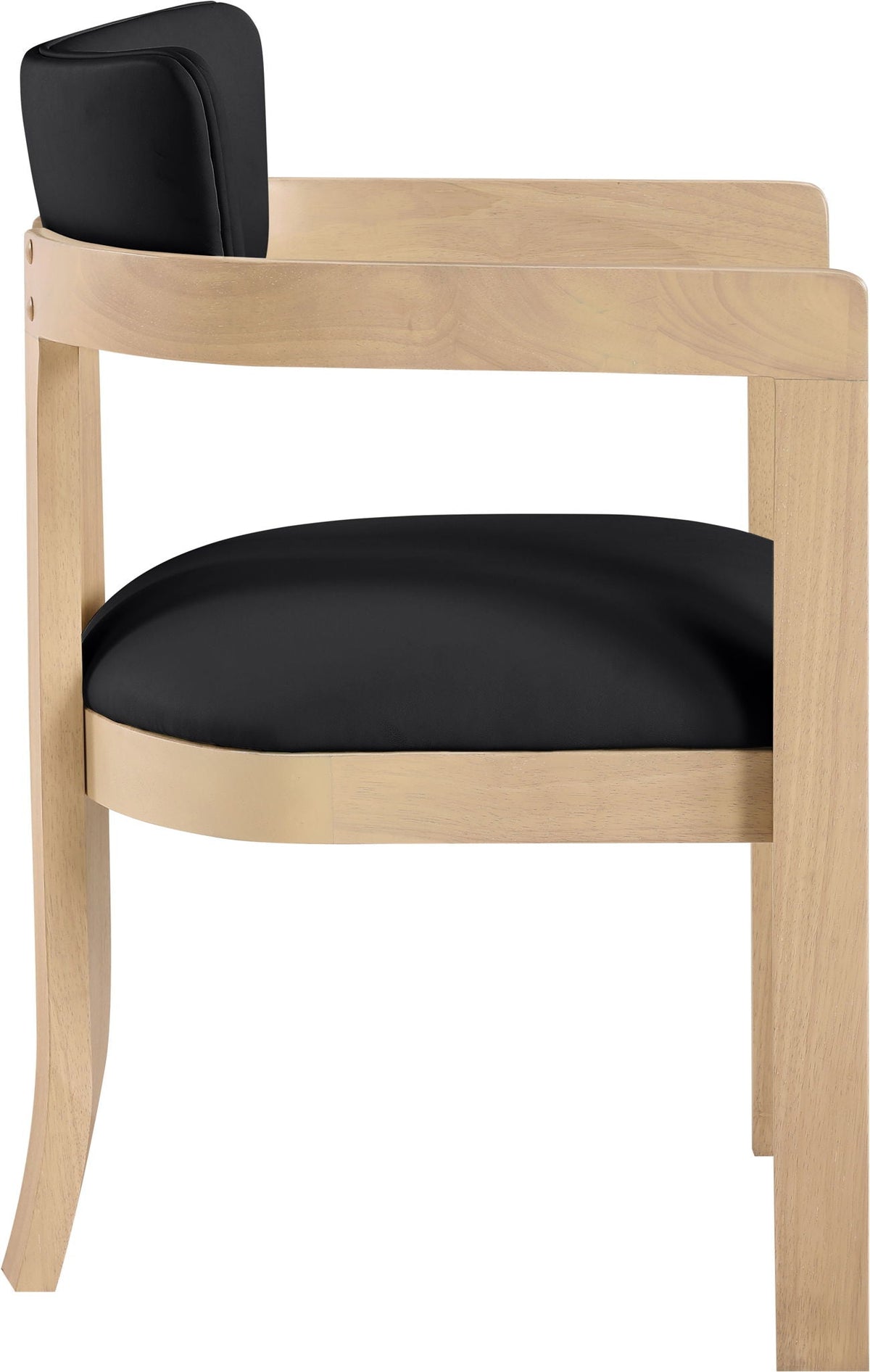 Lavrin - Vegan Leather Dining Arm Chair (Set of 2) - Natural Base