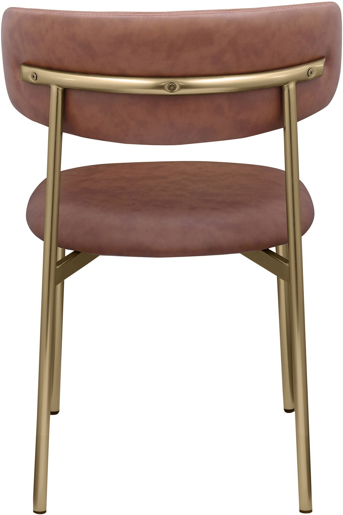 Lupita - Dining Chair With Brushed Gold Legs (Set of 2)