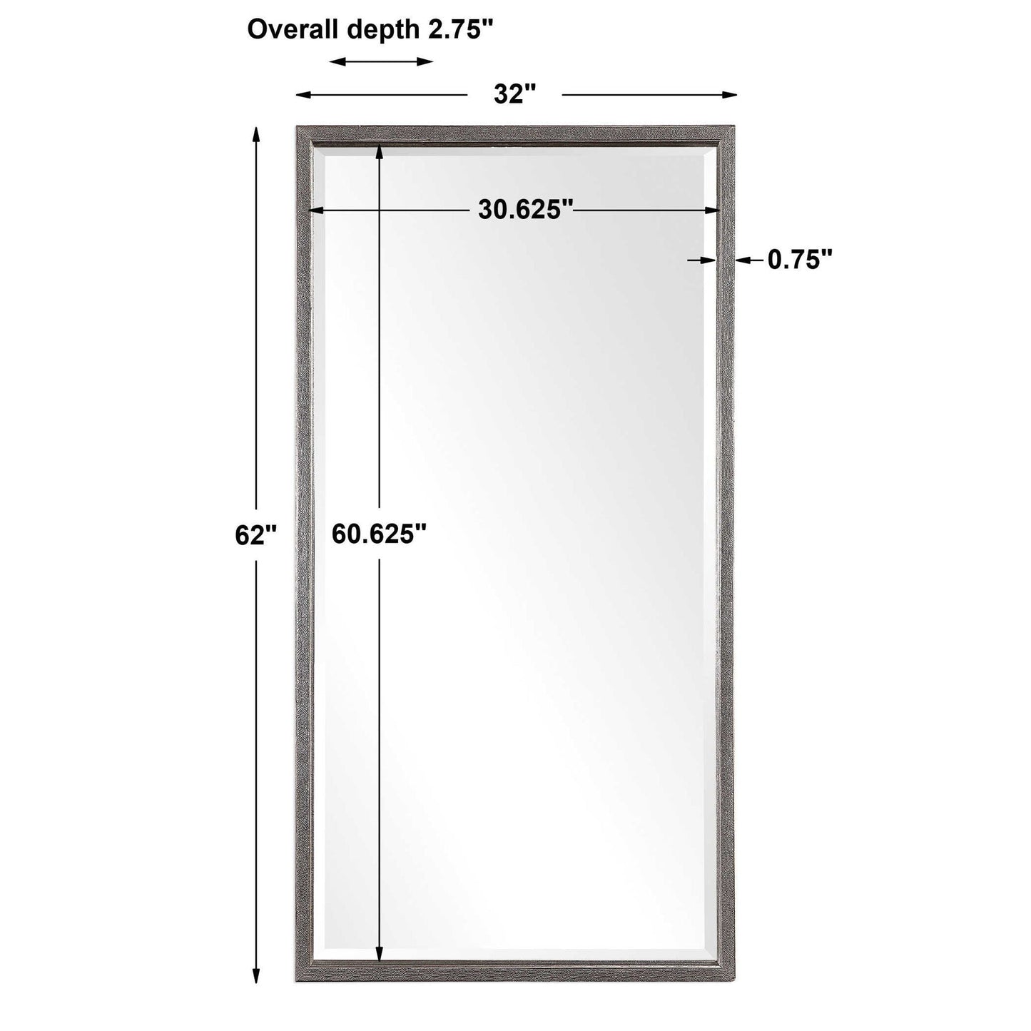 Gabelle - Metallic Mirror - Silver