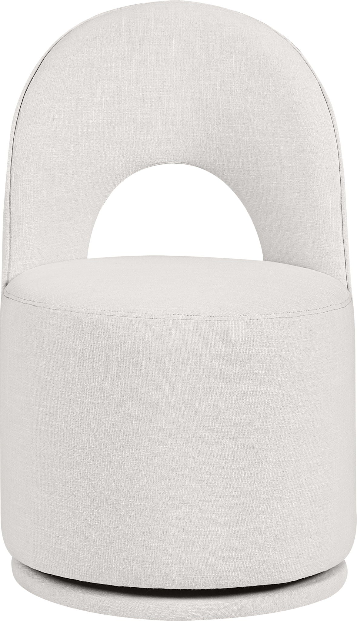 Cirelle - Linen Textured Performance Fabric Dining Chair (Set of 2)