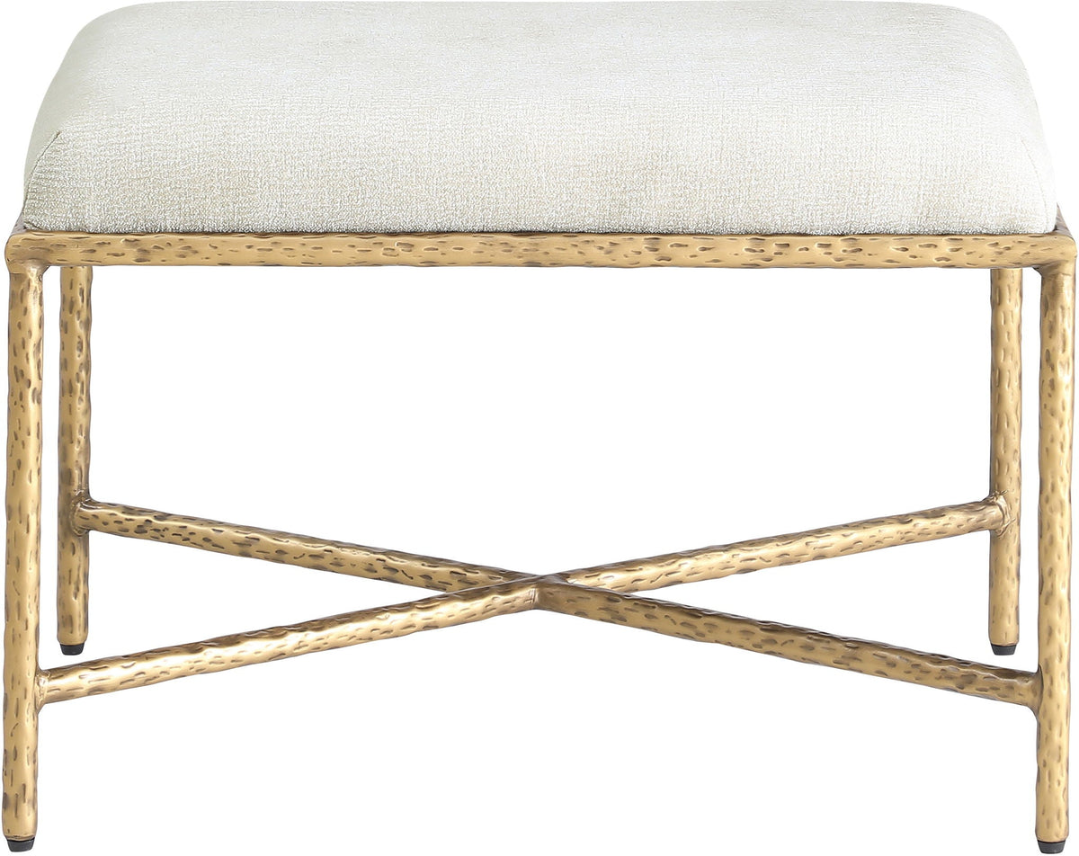 Valley - Bench With Gold Frame