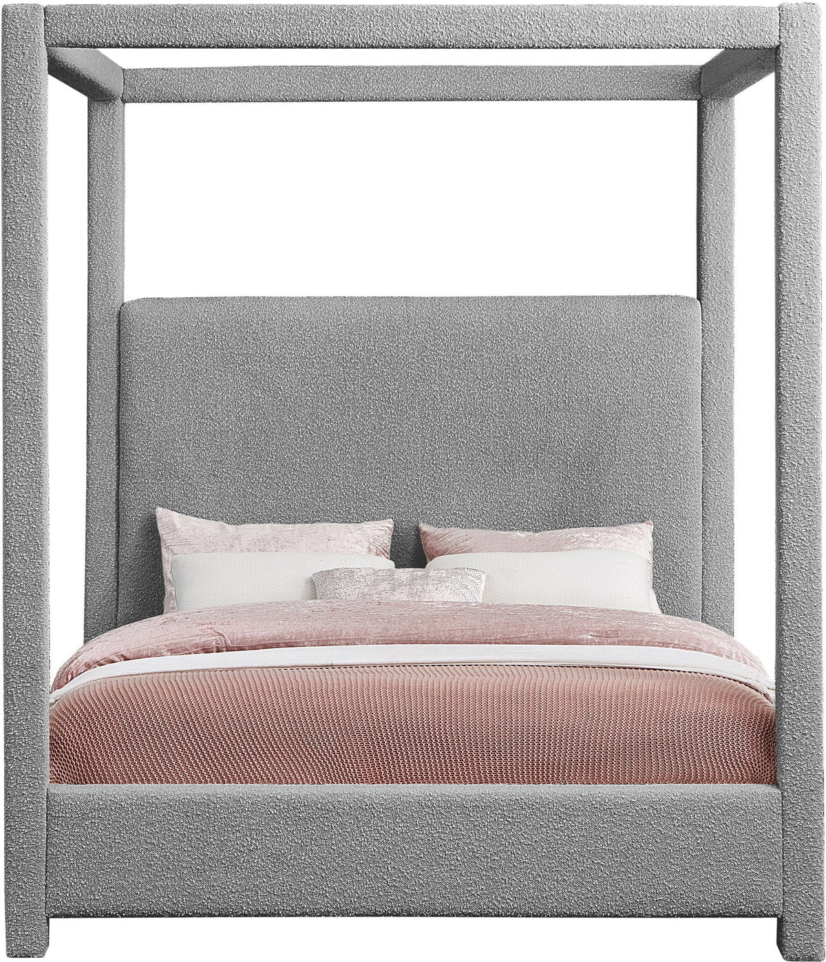 Eden - Boucle Fabric Upholstered Bed
