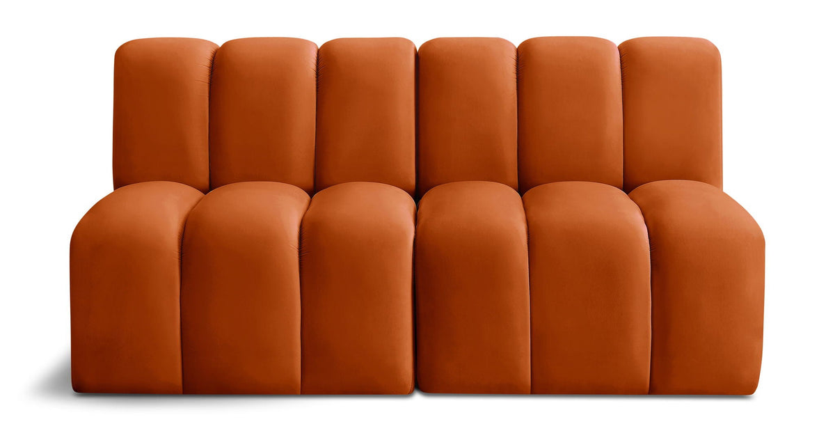 Arc - Velvet 2 Seats Modular Sofa