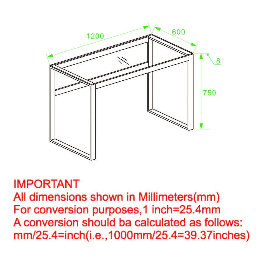 Zevon Desk in Silver - Furniture Depot