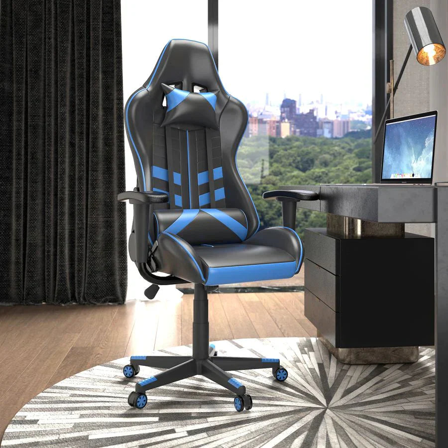 Blade Home Office Chair in Blue - Furniture Depot