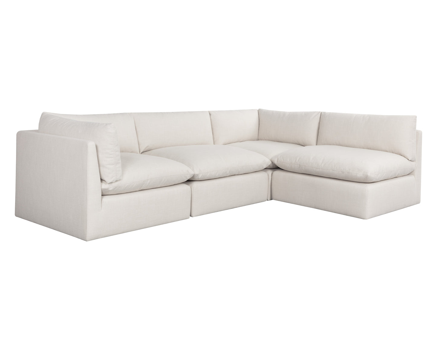 Reve Modular - Corner Chair - Effie Linen