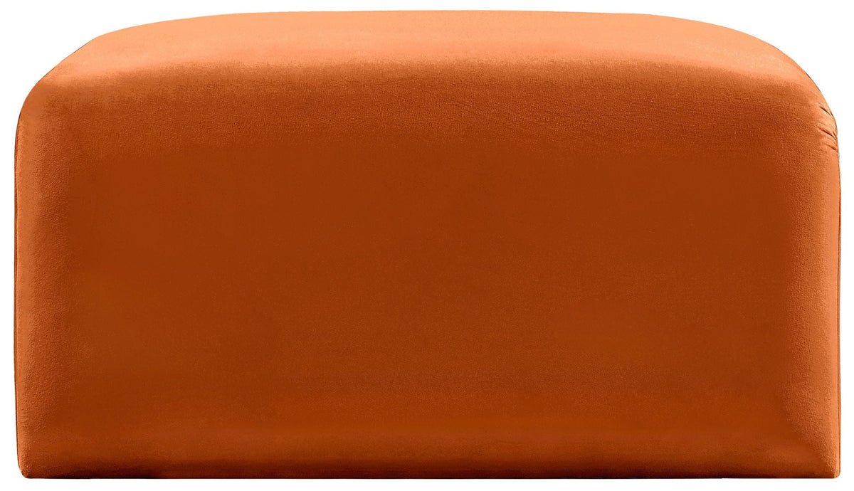 Arc - Velvet Ottoman