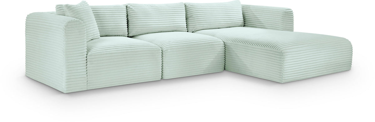 Shaggy - 3 Piece Modular Sectional