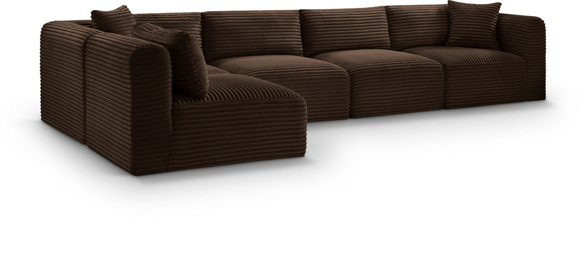 Shaggy - 5 Piece Modular Sectional