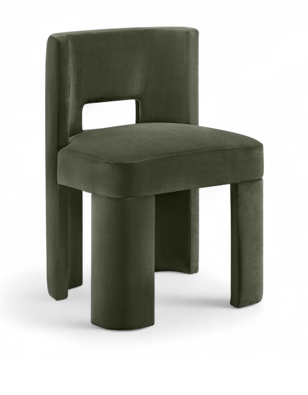Zuno - Velvet Performance Fabric Upholstered Dining Chair (Set of 2)