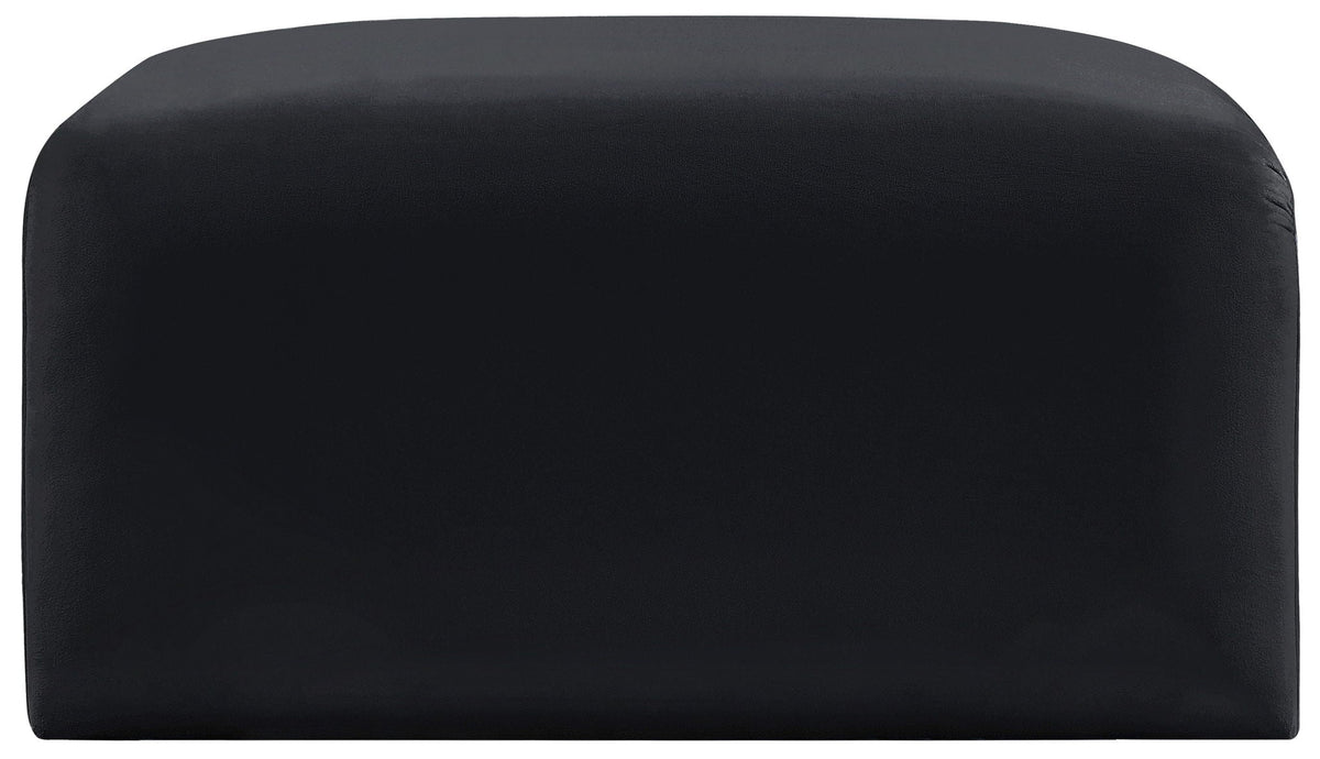 Arc - Velvet Ottoman